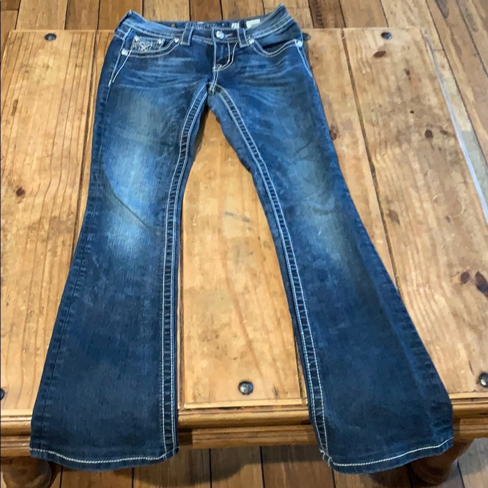 Miss Me Signature Rise Bootcut Jeans 25